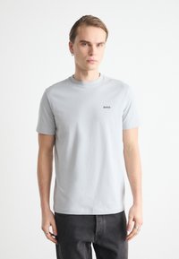 BOSS - T-shirt basic - light/pastel grey Miniatuurafbeelding 1