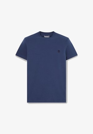 Timberland, SHORT SLEEVES TEE (SLIM). - Basic T-shirt - dark blue
