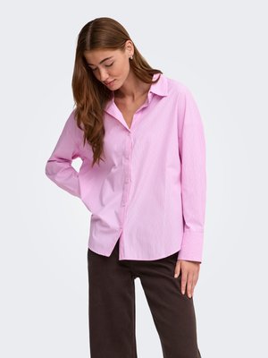 ONLY, ONLOREGON ALVA LS REG SHIRT NOOS WVN - Nööpidega pluus - lilac sachet