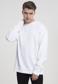 Urban Classics OPEN EDGE CREW - Felpa - white