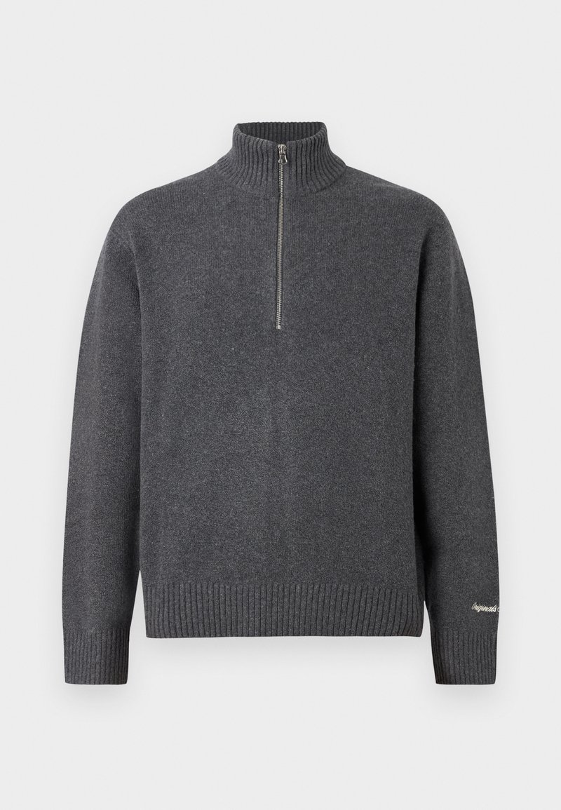 jack & jones Trui donkergrijs gemêleerd