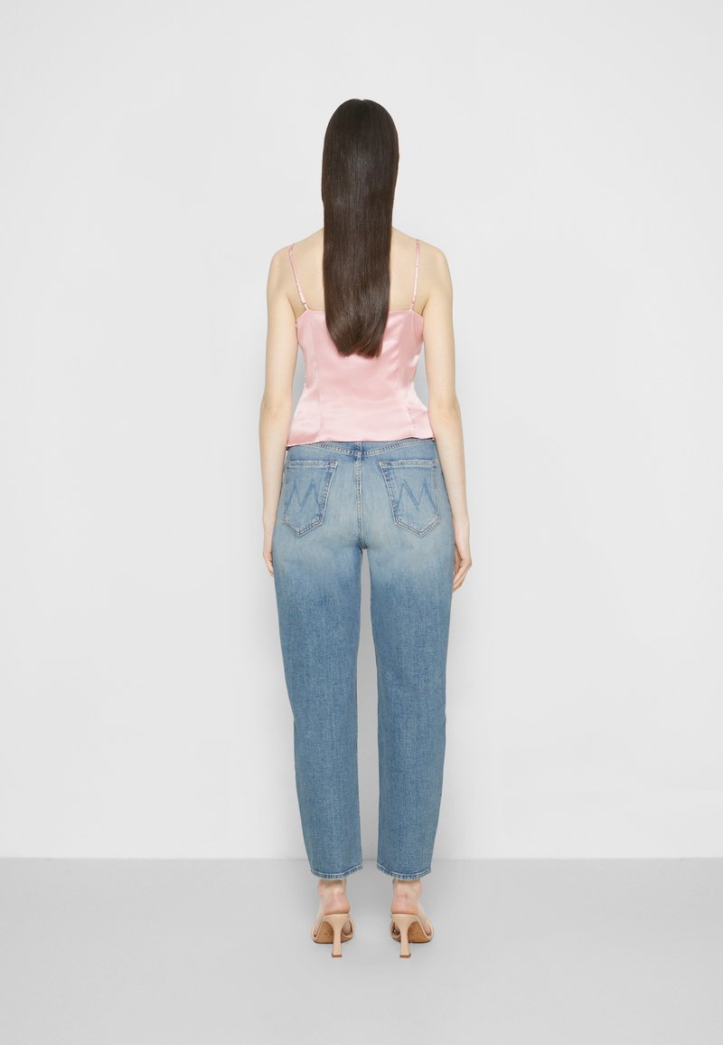 Damen Kleider | Mother THE CURBSIDE ANKLE Jeans Straight Leg secret sister/blue denim - MA72564 Damen Kleider | Mother THE CURBSIDE ANKLE Jeans Straight Leg secret sister/blue denim - MA72564