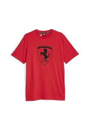 SCUDERIA FERRARI RACE BIG SHIELD MOTORSPORT - Printtipaita - rosso corsa