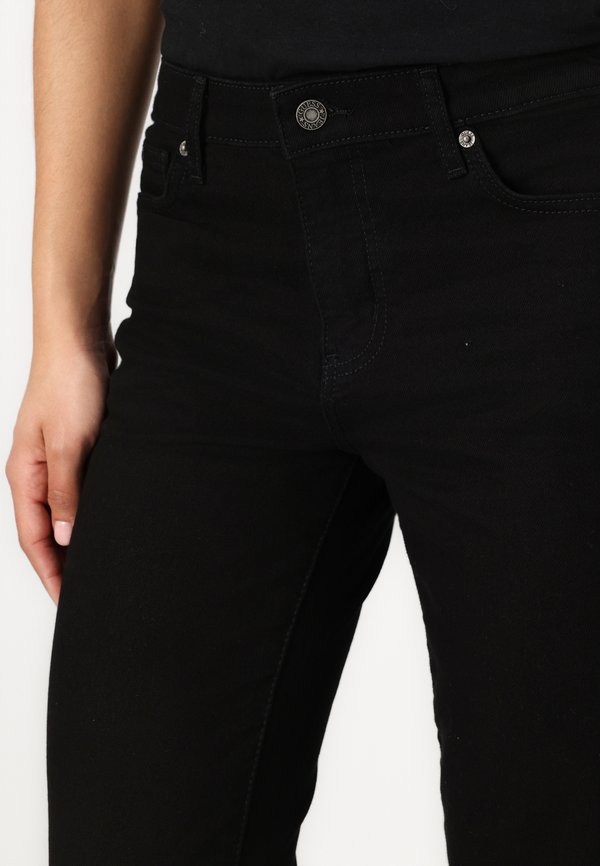 MID RISE - Flared Jeans - schwarz4