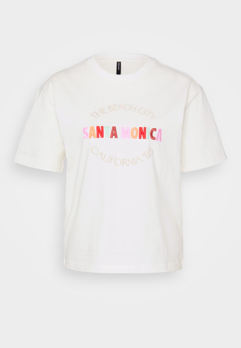 Vero Moda Tall T-shirt print wit