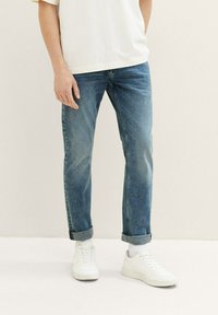 TOM TAILOR DENIM - SLIM PIERS - Jeans slim fit - used light stone blue denim Immagine in miniatura 1