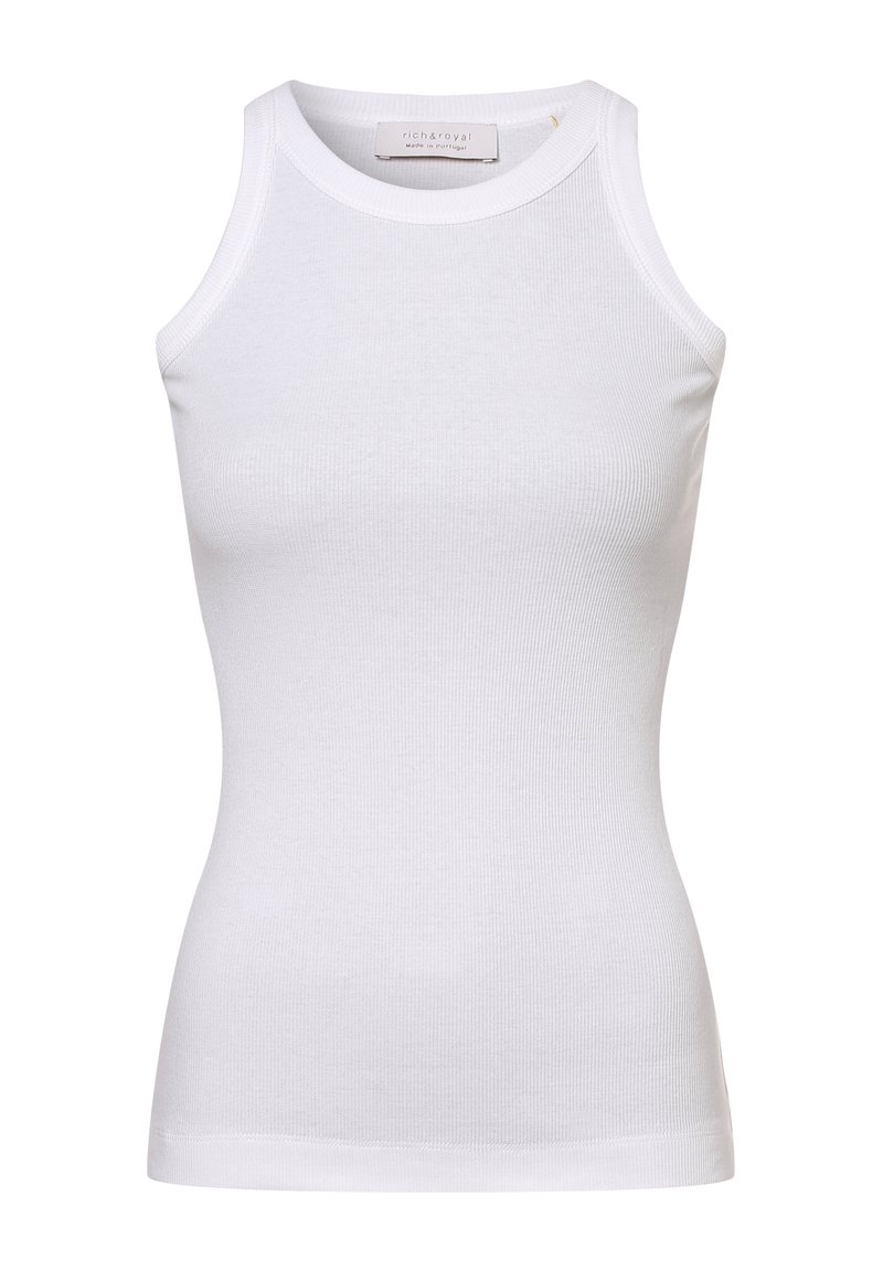 Damen T-Shirts | Rich & Royal Top weiß - WE41003 Damen T-Shirts | Rich & Royal Top weiß - WE41003
