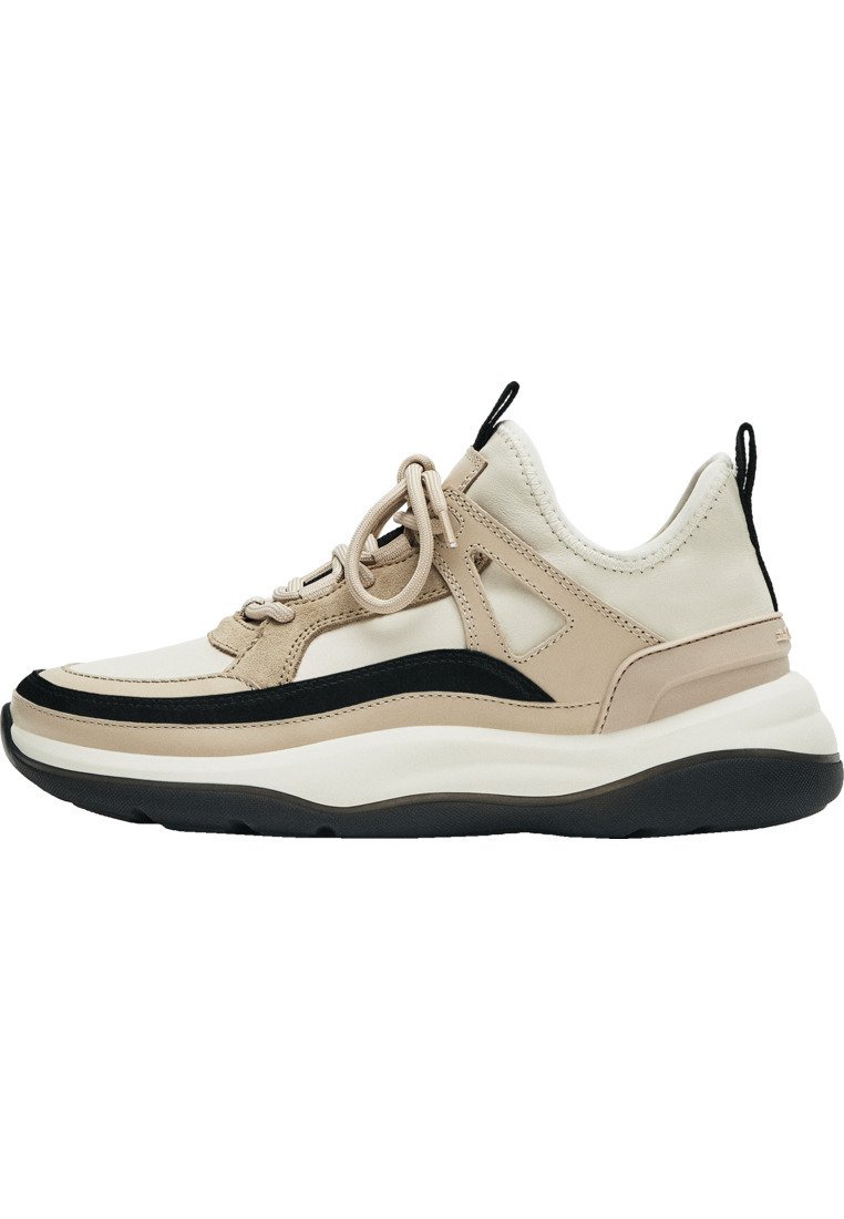 Massimo Dutti Sneakers laag - beige - Zalando.be