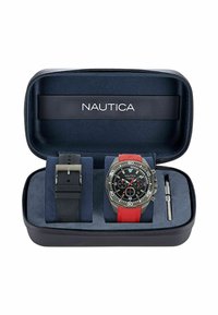 Nautica BOX SET NCT SAIL - Cronografo - red