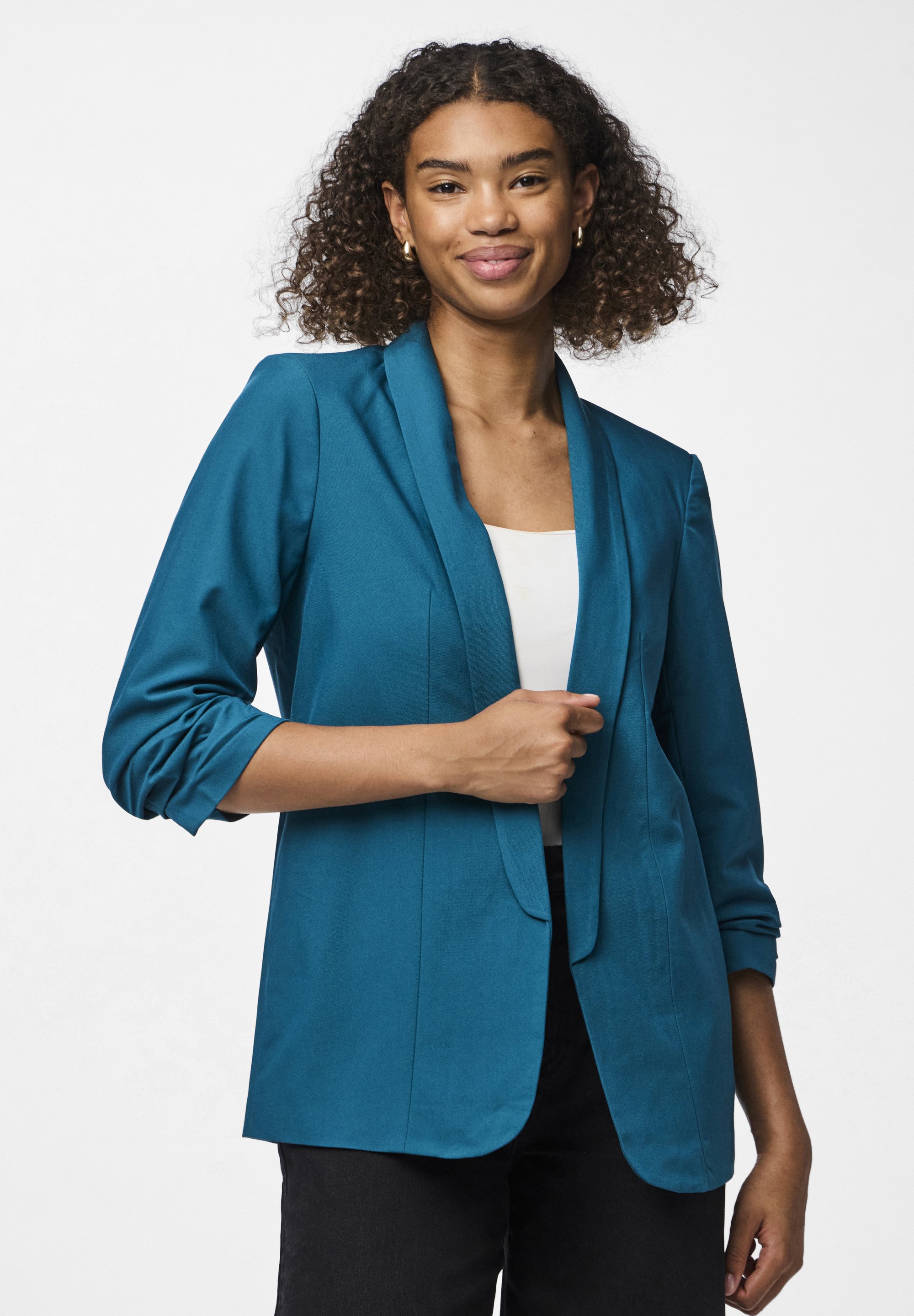 Pieces PCBOSELLA 3/4 SLEEVES - Blazer - Aragon/orange