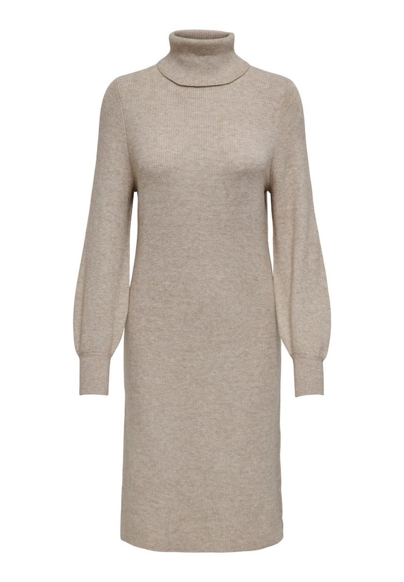 Minna L S Rollneck Knit Pullover Dark Grey Melange main image 1