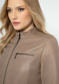 WITTCHEN Kožená bunda - dark beige