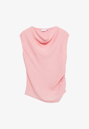 comma, BLUSE - Blouse - rosa
