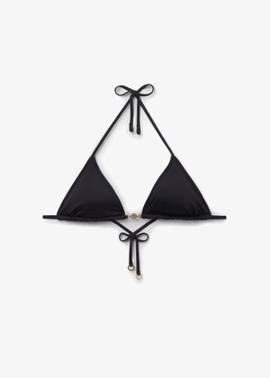 Calzedonia, MINIMAL FIT TRIANGLE - Bikinitop - Black