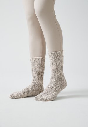 NORWEGER  2 PACK - Socks - mix offwhite braun