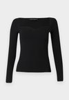 T-shirt à manches longues - black