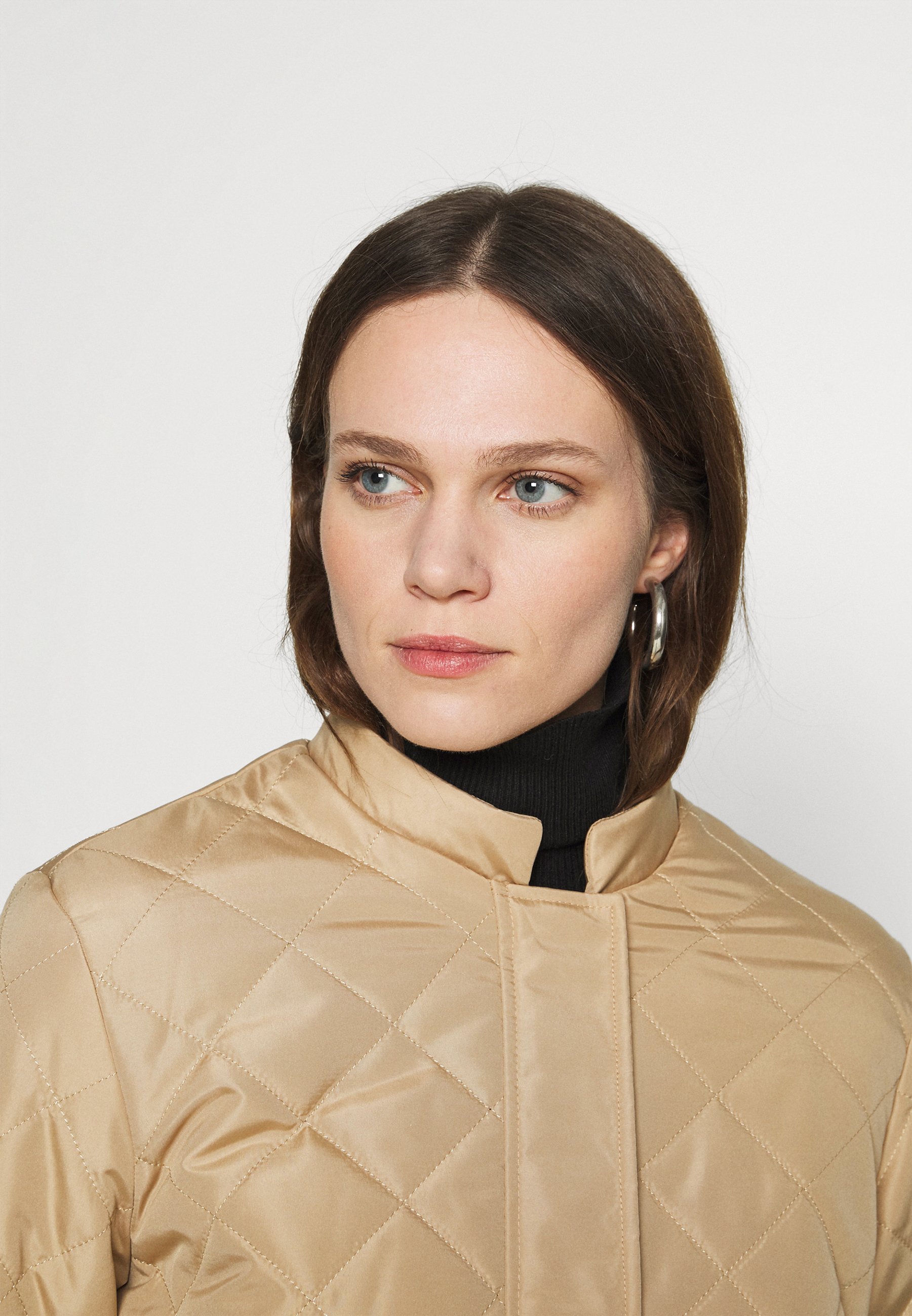 Selected Femme SLFFILLIPA QUILTED COAT - Bomber Jacket - cornstalk/beige -  Zalando.co.uk