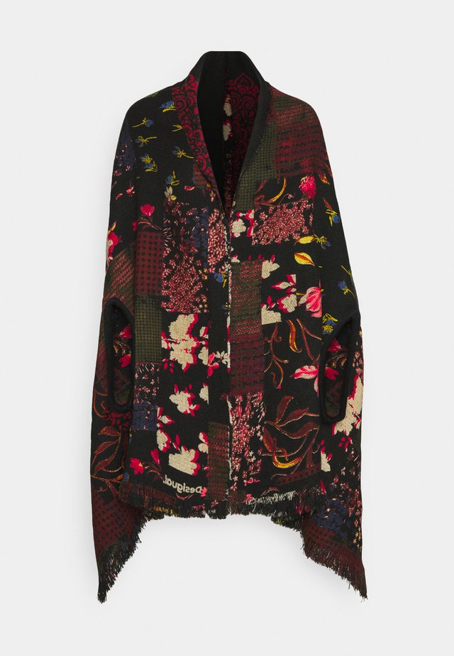 PONCHO FREE STYLE PATCH - Poncho - black