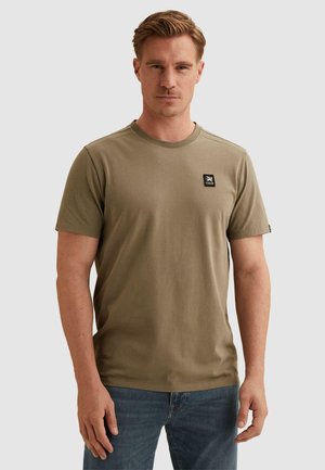 Vanguard, VANGUARD - T-SHIRT WITH BADGE - - Základné tričko - brindle