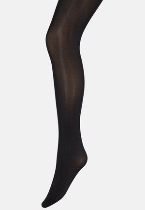 Juodos nepereidžiančios pėdkelnės, lygus paviršius, prigludusi forma, be siūlių dizainas, su p�ėdos dalimi, baigiančia ties pirštais. Tinkamos įvairioms aprangoms.