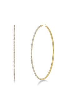 EDBLAD GLOW CREOLES MINI HOOPS XL - Pendientes - gold-coloured