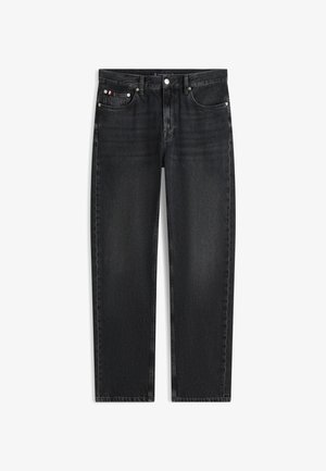 Tommy Hilfiger, DOVER WHISKERED REGULAR STRAIGHT LEG BLACK JEANS - Straight leg jeans - dex black