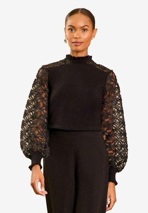 Love & Roses REGULAR FIT czarny