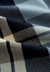 Next TEXTURED CHECK  - Pluus - blue