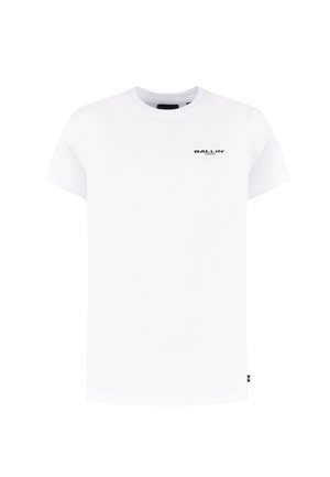 REGULAR FIT CREWNECK - T-shirt print - white