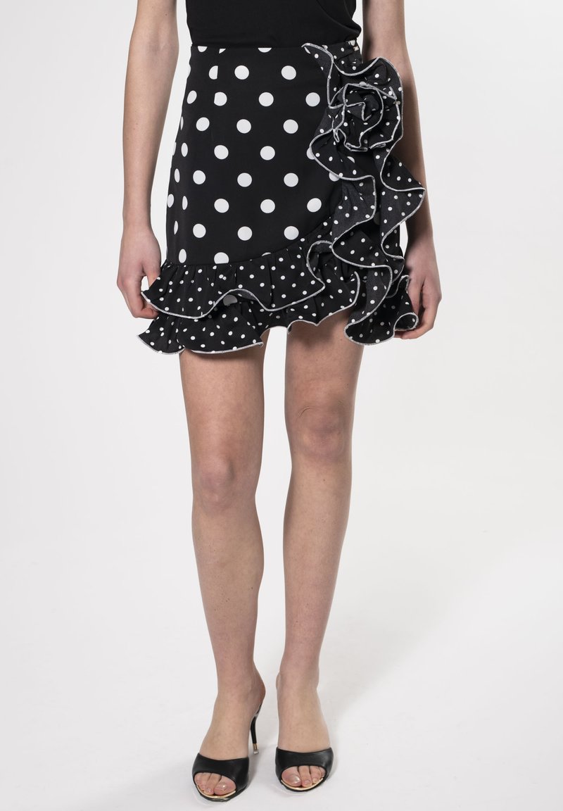 INFLUENCER Minifalda - black