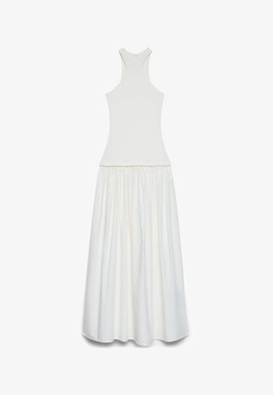 Calliope, ABITO TINTA UNITA - Maxi dress - bianco lana