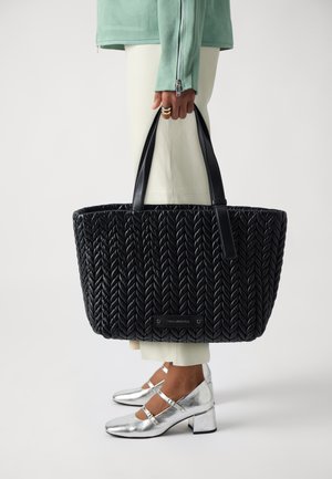 WEAVE LG TOTE - Torba za nakupovanje - black