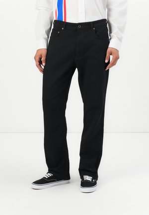 CLEY PANTS - Traperice opuštenog kroja - black