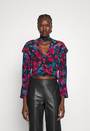 Iro MARTINA - Hosszú ujjú felső - black multico