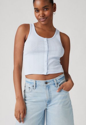 DRY GOODS POINTELLE TANK - Topper - skyway
