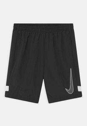 ACADEMY UNISEX - Pantalón corto de deporte - black/white/iron grey