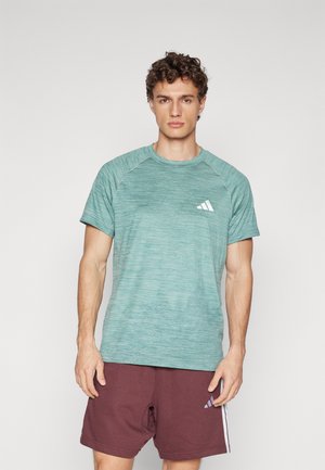 adidas Performance GYM+ - Sports T-shirt - dark green