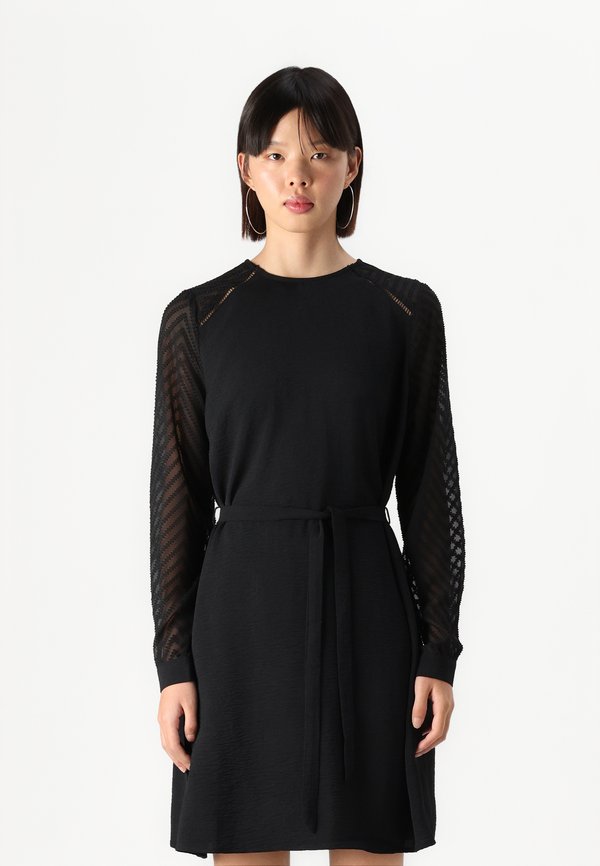 ONLMETTE DOBBY SLEEVE DRESS  - Day dress