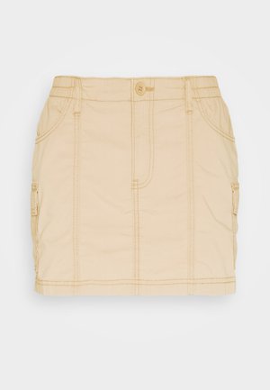 Hollister Co. CARGO - Fustă mini - tan