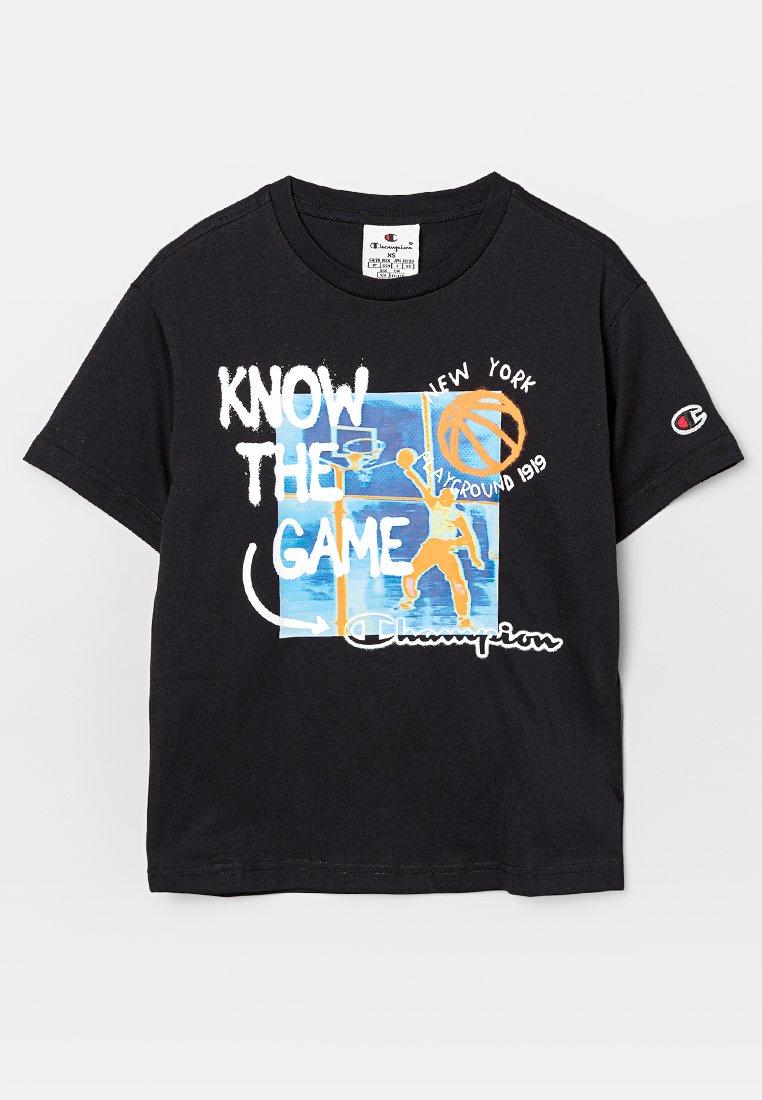 Champion Rochester T-shirt print zwart Champion Rochester T-shirt print zwart