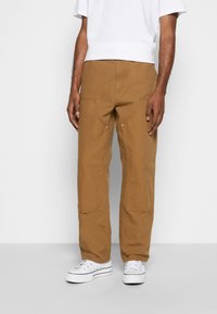 Carhartt WIP DOUBLE KNEE PANT - Calças - hamilton brown