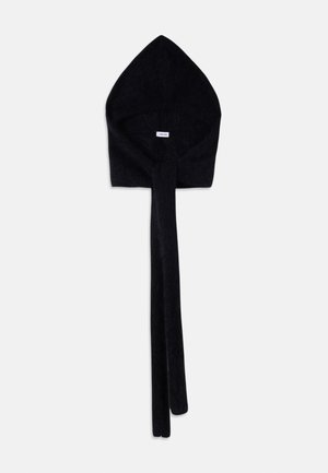 MAJA BONNET SCARF - Hoofdbedekking - black
