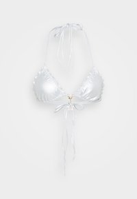 BIKINI BRA - Bikini top - silver-coloured