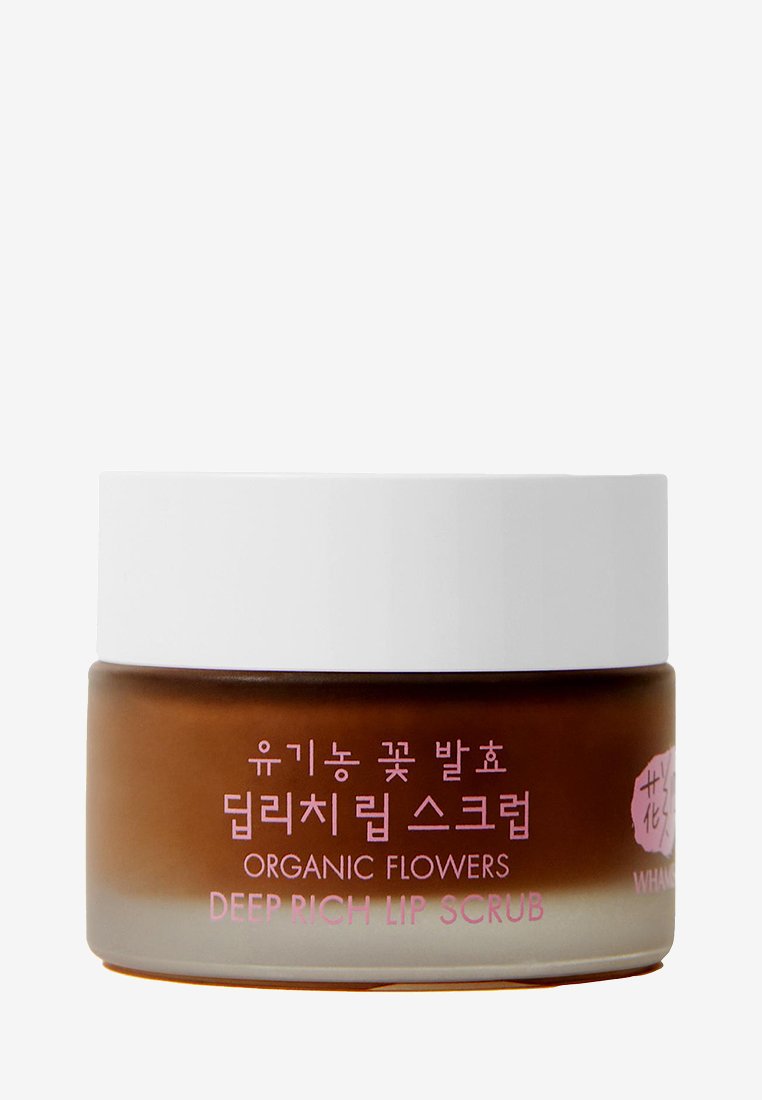 Whamisa ORGANIC FLOWERS DEEP RICH LIP SCRUB - Exfoliant lèvres