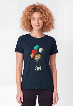 watapparel, BALLOON SPACEMAN - T-shirt imprimé - french navy