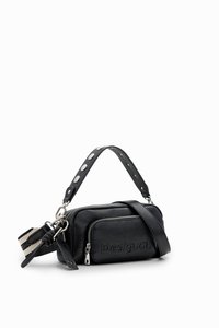 BAG HALF LOGO PRADES - Geantă de mână - black