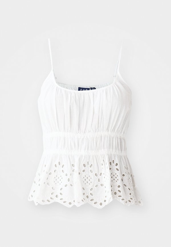 SMOCKED EYELET TANK - Top3