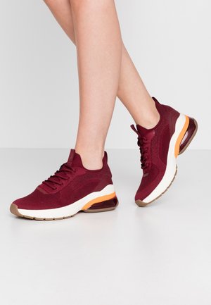 Tamaris Fashletics LACE UP  - Trainers - dark cherry