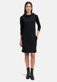 Betty Barclay MIT KRAGEN - Vardagsklänning - schwarz