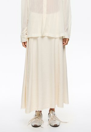 Falda larga - beige
